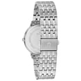 thumbnail image 2 of Bulova Women's Diamond Accent Black Dial Stainless Steel Watch - 96P205, 2 of 5