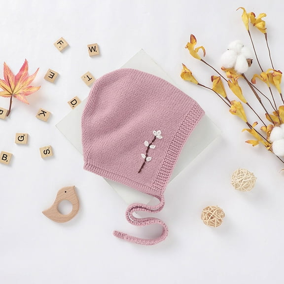 Sentuca Toddler Baby Hats for Newborn Boys Warm Soft Winter Hats Comfortable Knit Beanies