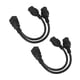 thumbnail image 5 of Cable de Alimentación Ligero Dual IEC320 C19 Hembra a C20 Macho 0,32 M ANGGREK, 5 of 7