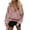 Pink, variant on XIAONU Hoodies For Women Long Sleeve Zip Up Slim Fit Short Hoodie With Pockets Solid Color Basic Pullover Hoodies Sweatshirts For Athletic