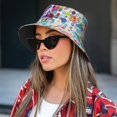 thumbnail image 4 of Bucket Hat for Men Women, Colorful Watercolor Dots Breathable Sun Hat Summer Beach Hats, Fun Womens Mens Bucket Hat for Travel Outdoor Vacation Fishing Hiking Sports, 4 of 6