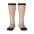 thumbnail image 1 of Balery Beige Sparkling Glitter Calcetines novedosos Calcetines deportivos Calcetines hasta la rodilla Calcetines de algodón Calcetines originales y geniales, 1 of 6