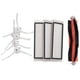 thumbnail image 1 of Reemplazo de robots de barrido Allinless 1 Juego de accesorios para Robot aspirador Xiaomi Mi, 1 of 5
