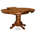 thumbnail image 2 of AVT-SBR-TP Oval Table with 18" Butterfly leaf - Saddle Brown, 2 of 3