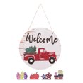 thumbnail image 1 of 1 Set Plaque de Porte en Bois Accessoires de Suspension Premium, 1 of 6