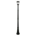 thumbnail image 2 of Gama Sonic Victorian Solar Lamp - Single Post - Black, 2 of 11