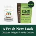 thumbnail image 5 of Greens First Dream Protein Plant-Based Vegan Powder - USDA Organic Pumpkin, Hemp & Pea Protein - Gluten-Free, Non-GMO, No Added Sugar (Rich Dutch Chocolate, 27.54 oz), 5 of 9