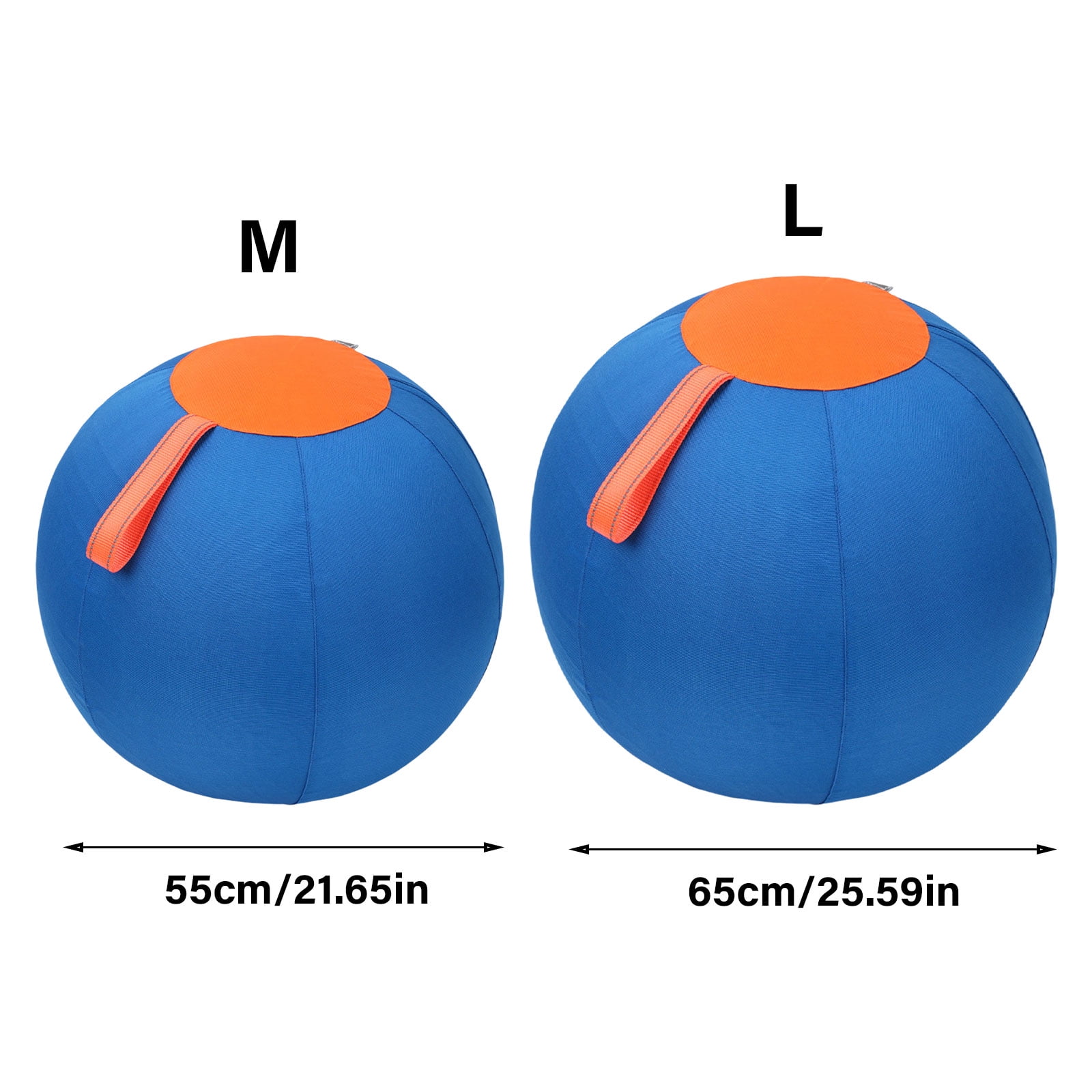 Dog Play Sphere Interactive Toy with Handle for Dogs Encouraging Exercise and Outdoor Games Fun Bouncy Toy