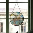 thumbnail image 3 of Sea Turtle Stained Glass Suncatcher, Sea Turtle Christmas, Sea Turtle Stained Glass Decor, Christmas Ornaments for Mom, Christmas Men Gifts for Birthday QHQ6SA, 3 of 5