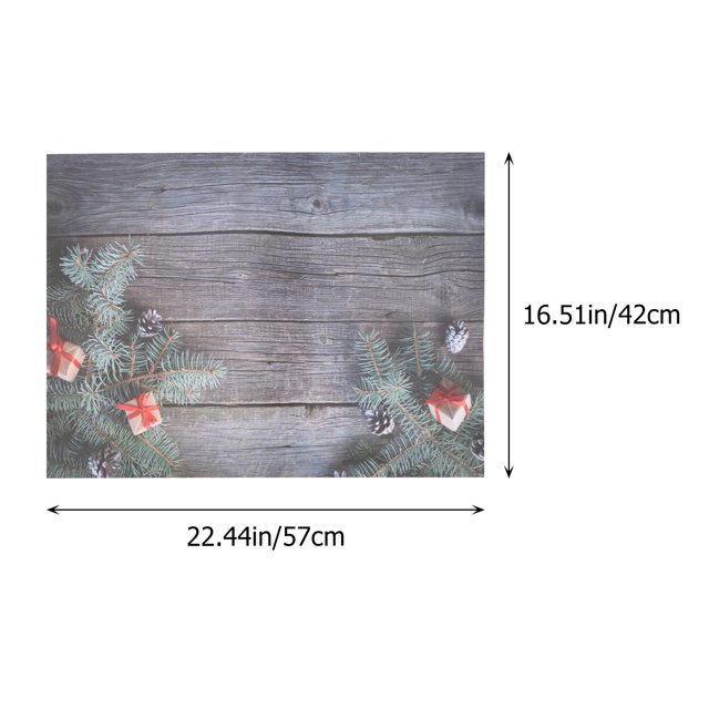 Christmas Photography Paper 1PC Christmas Background Paper Photo Props Decoration Photographic Backdrop