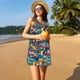thumbnail image 3 of Disketp Colorful Carp Streamer para Vestido sin Mangas para Mujeres, Vestidos de Verano para Mujeres, Casual y Holgado para la Playa, 3 of 7