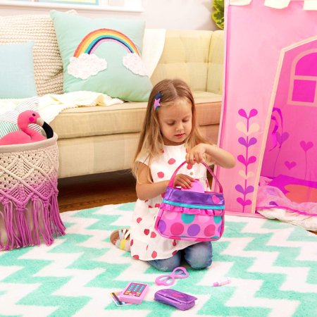 Sac à Main Jouet Pour Fille - Jeu De Rôle Princesse Avec Accessoires