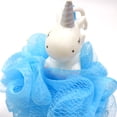 thumbnail image 3 of Pelota de baño de unicornio, pelota de baño de red de PE, pelota de baño de dibujos animados, toallita de baño de flores para niños y adultos, universal, 3 of 4