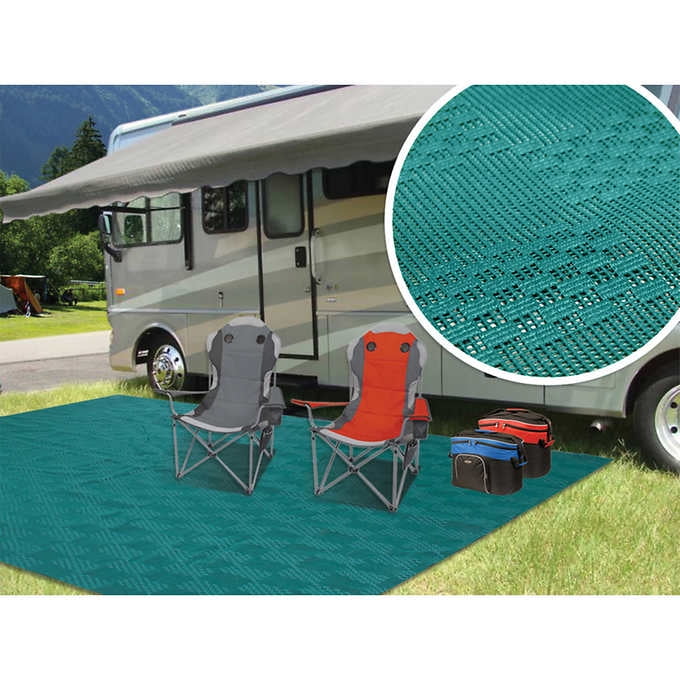 World Famous Deluxe Reversible Outdoor Rv Patio And Camp Mat Walmart Canada