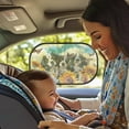 thumbnail image 2 of KUIFORTI Car Window Shades for Baby - 2 Pack Funny Dogs Sun Shade Blocker, Breathable Car Rear Side Window Shade Sunshade for SUV, UV Protection for Kids Family Pet, 2 of 8