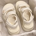thumbnail image 4 of Zapatos Verano Vestir Casuales Con Hebilla Doble Ajustable Punta Abierta para Mujer, 4 of 9