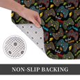 thumbnail image 6 of Sikiie Play Game3 Print Flannel Anti-slip Floor Mat 16x24in, Thickened Dustproof Entrance Door Mat Floor Mat for Kitchen, Bathroom, Laundry Room, 6 of 7