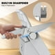 thumbnail image 4 of Juego de cuchillos Imarku Sharp de acero inoxidable con bloque, 14 piezas, gris y blanco, 4 of 6