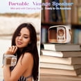 thumbnail image 4 of Altavoz Bluetooth Aresrora estilo retro vintage beige, 4 of 7