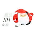 thumbnail image 2 of Santa inflable de Navidad, decoración de santa al aire libre inflable 4.92 pasteles poliéster resistente al clima para jardín, 2 of 7