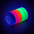 thumbnail image 1 of 6 Color Neon Glowing Tape Fluorescent Uv Blacklight Glow Dark Tape For Party, 1 of 3