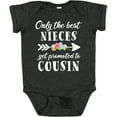 thumbnail image 3 of Inktastic Only the Best Nieces Get Promoted to Cousin Boys or Girls Baby Bodysuit, 3 of 5