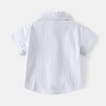 thumbnail image 4 of TOOYOU Boys T-shirt Tops Striped Embroidered Baby Loose Shirt For Kids Clothes Summer Tops Size 3-4 Years, 4 of 6
