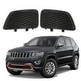 thumbnail image 3 of NATEFEMIN LH RH Front Bumper Grille Set for Jeep Grand Cherokee 2014-2016 Direct Replacement Black Durable ABS Plastic Installation, 3 of 7