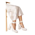 thumbnail image 4 of Faith Womens Celine High Block Heel Court Shoes, 4 of 4
