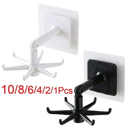 

Kitchen Hook Multi-Purpose Hooks 360 Degrees Rotated Rotatable Rack For Organizer and Storage Spoon Hanger Accessories