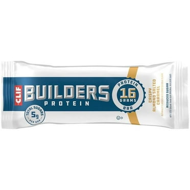 CLIF BUILDERS PROTEIN CRISP ALMOND SALTED CARAMEL PROTEIN BAR 1.97 OZ