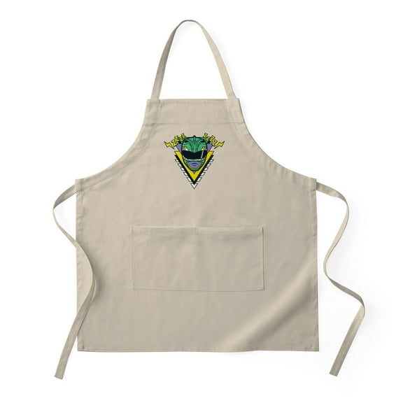 CafePress - Power Rangers Green Ranger Zzzz - Kitchen Apron with Pockets, Grilling Apron, Baking Apron