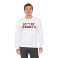 thumbnail image 6 of Spaghetti Sweatshirt Gifts Crew Neck Shirt Long Sleeve Unisex, 6 of 7