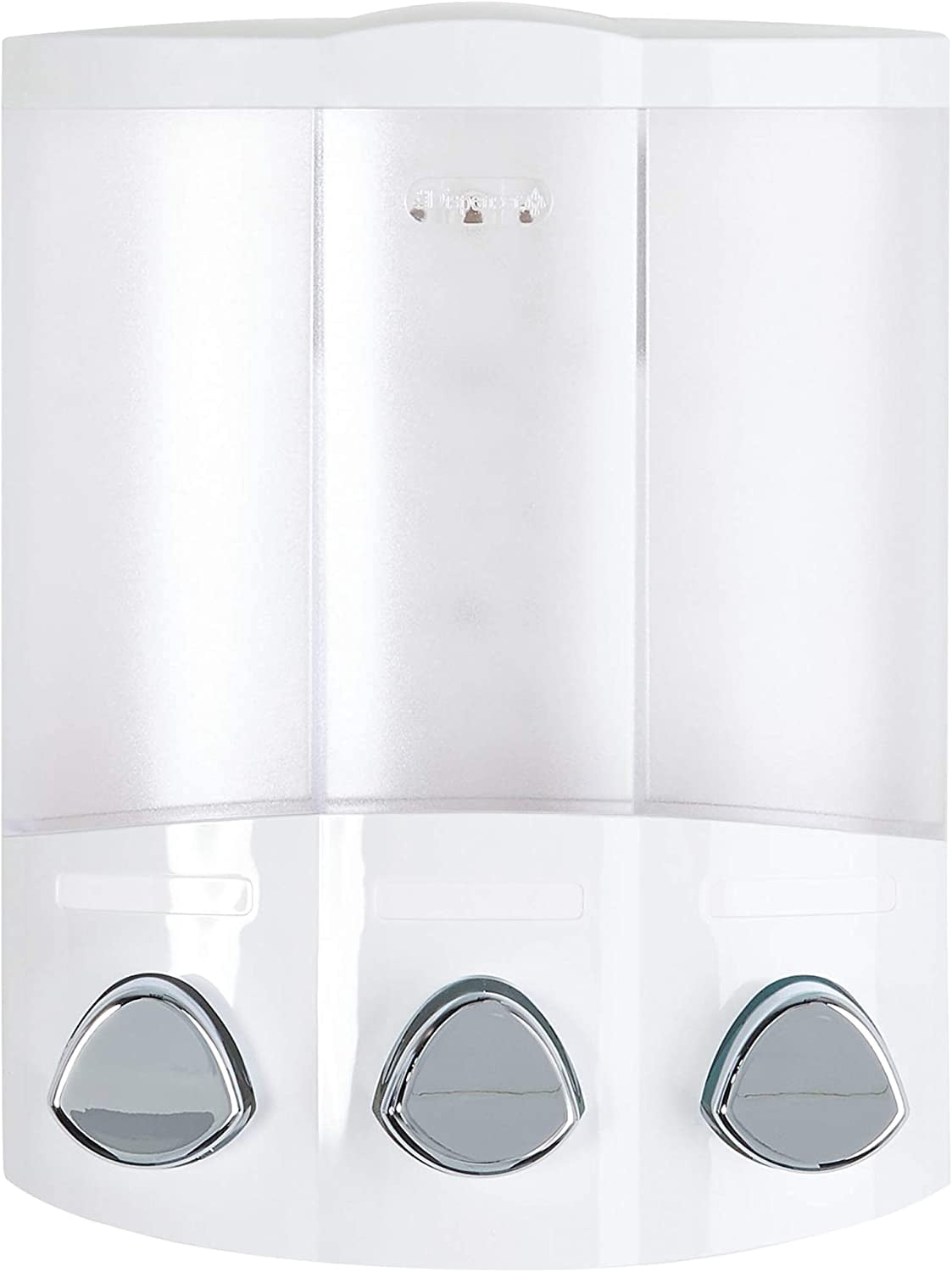 Better Living Products  EURO TRIO Soap and Shower Dispenser White