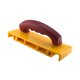 thumbnail image 4 of Bloque deslizante para sierras de mesa para trabajar la madera, mango cómodo, 25,5 x 8,2 cm, resistente con 3 vías, amarillo, mango diagonal antidesli, 4 of 9