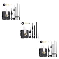 thumbnail image 1 of heritaly High Torque Clock Movement Replacement Wallclock Mechanism Repairing Maintenance Set Accessory for Professional Black Second Hand 3Set, 1 of 6