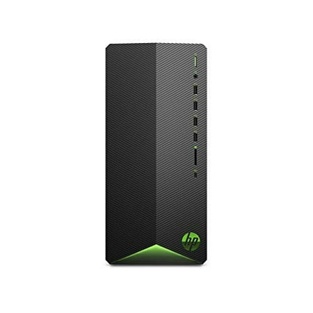 HP Pavilion Gaming Desktop Computer, AMD Ryzen 5 3500 Processor, AMD Radeon Rx 5500 4 GB, 8 GB RAM, 512 GB SSD, Windows 10 Home (TG01-0040, Black)