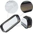 thumbnail image 3 of 4 Pack Clear Pencil Case,Transparent Pencil Case, Clear Pencil Case for Exams, Waterproof Zippered Storage Pouch,Travel Luggage Pouch, Make up Cosmetic Bag (Black), 3 of 7