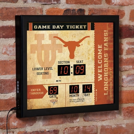 Scoreboard Wall Clock, Texas