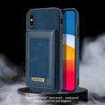 thumbnail image 3 of Feishell Wallet Case for iPhone XS Max, [RFID Blocking] Credit Card Holder Back Magnetic Buckle Luxury Premium PU Leather Purse Flip Kickstand Shockproof Cover For iPhone XS Max, blue, 3 of 8