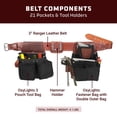 thumbnail image 3 of Cinturón para herramientas Occidental Leather OxyLights Ultra Framer Medium, 3 of 6