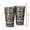 Brown Geometric and, variant on 16oz Tumblers Brown Ethnic Arrow Pattern Stainless Steel Vacuum Insulated Double Wall Travel Tumbler Cups Mug with Lid and Straw,Cleaning Brush for Coffee,Tea