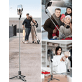 thumbnail image 5 of Palo Selfie Trípode con Control Remoto Bluetooth, Altura 1.7 m, Soporte para Móvil con Luz LED, Compatible con Apple y Android, 5 of 5