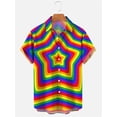 thumbnail image 5 of Camisas geniales para hombre, camisas de colores para hombre, camisa hawaiana de moda, blusas casuales para playa, blusas de vacaciones, ropa para hombre, camisa de verano, 5 of 5