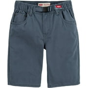 Levis Boys 502 Regular Fit Shorts Dark Slate 14