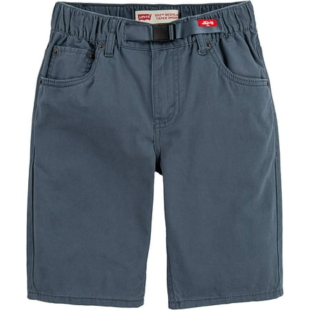 Levis Boys 502 Regular Fit Shorts Dark Slate 14