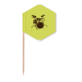 thumbnail image 1 of Instrument de Musique Classique Tambour Cure-Dents Drapeaux Pics à Cupcakes Fête Célébration, 1 of 3
