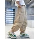 thumbnail image 1 of Pantalones Cargo con estilo para niños, pantalón informal de pierna recta, antimosquitos, de marca de moda, para verano, 1 of 5