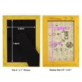 thumbnail image 4 of Encyclopediae II -Framed Print w/glass-Sunflower Yellow, 4 of 8