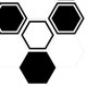 thumbnail image 3 of 10 Piezas Retro Hexagonal Impermeables Antideslizantes de Calcomanía de Pared para Sala de Macarena Etiquetas engomadas del azulejo de la pared del hexágono, 3 of 8